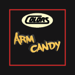 Colors 0.75" Square Strain Stickers
