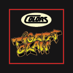 Colors 0.75" Square Strain Stickers