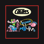 Colors 0.75" Square Strain Stickers