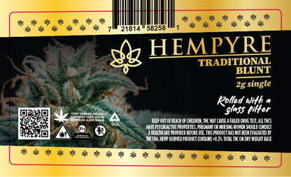 Hempyre Blunt Labels