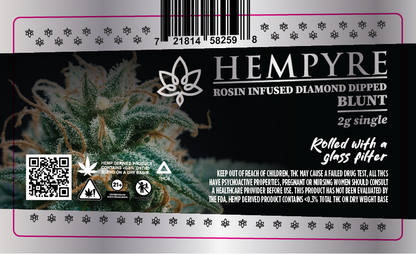 Hempyre Blunt Labels