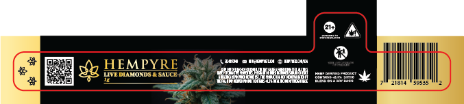 Hempyre Dab Jar Labels