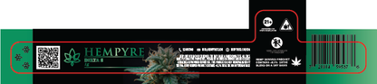 Hempyre Dab Jar Labels