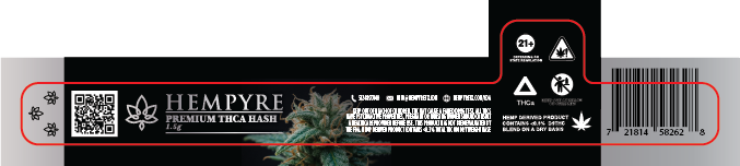 Hempyre Dab Jar Labels