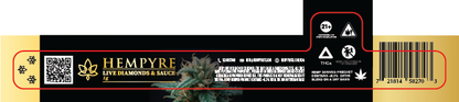 Hempyre Dab Jar Labels