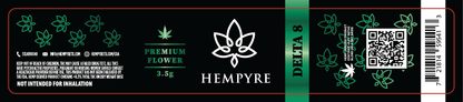 3.5g Flower Labels