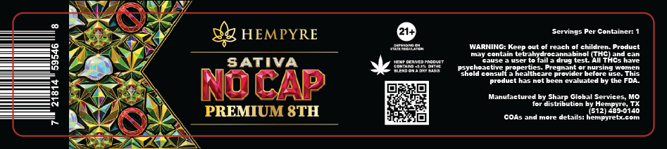 Hempyre 3.5g Premium Flower Jar Labels