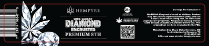 Hempyre 3.5g Premium Flower Jar Labels