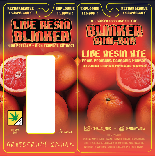 Live Resin Blinker Bar UZO