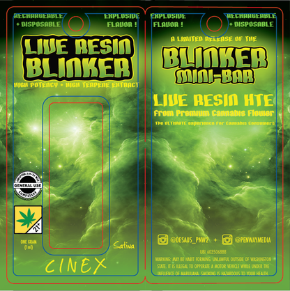 Live Resin Blinker Bar UZO