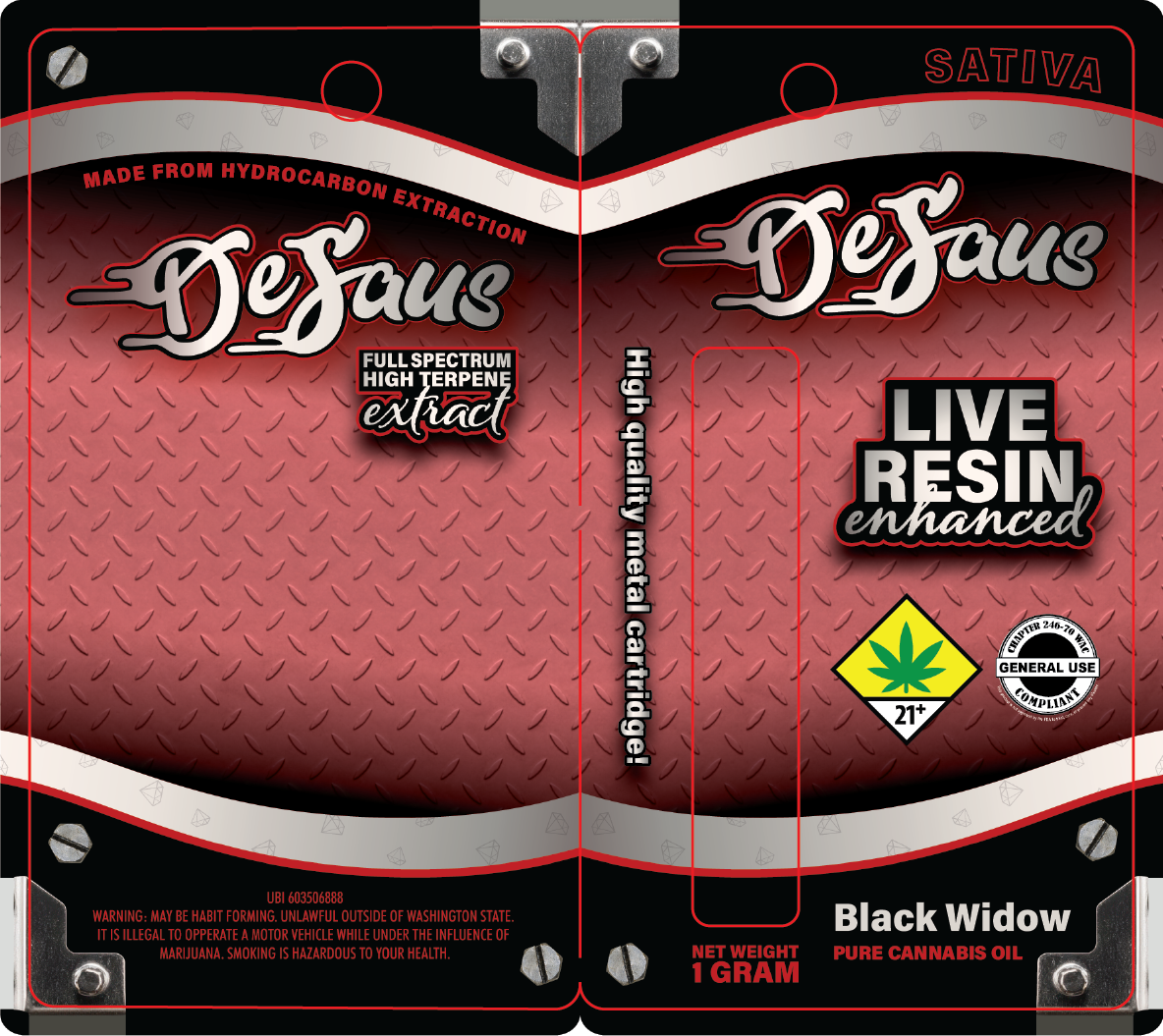 De Saus Metallic LRE Vape