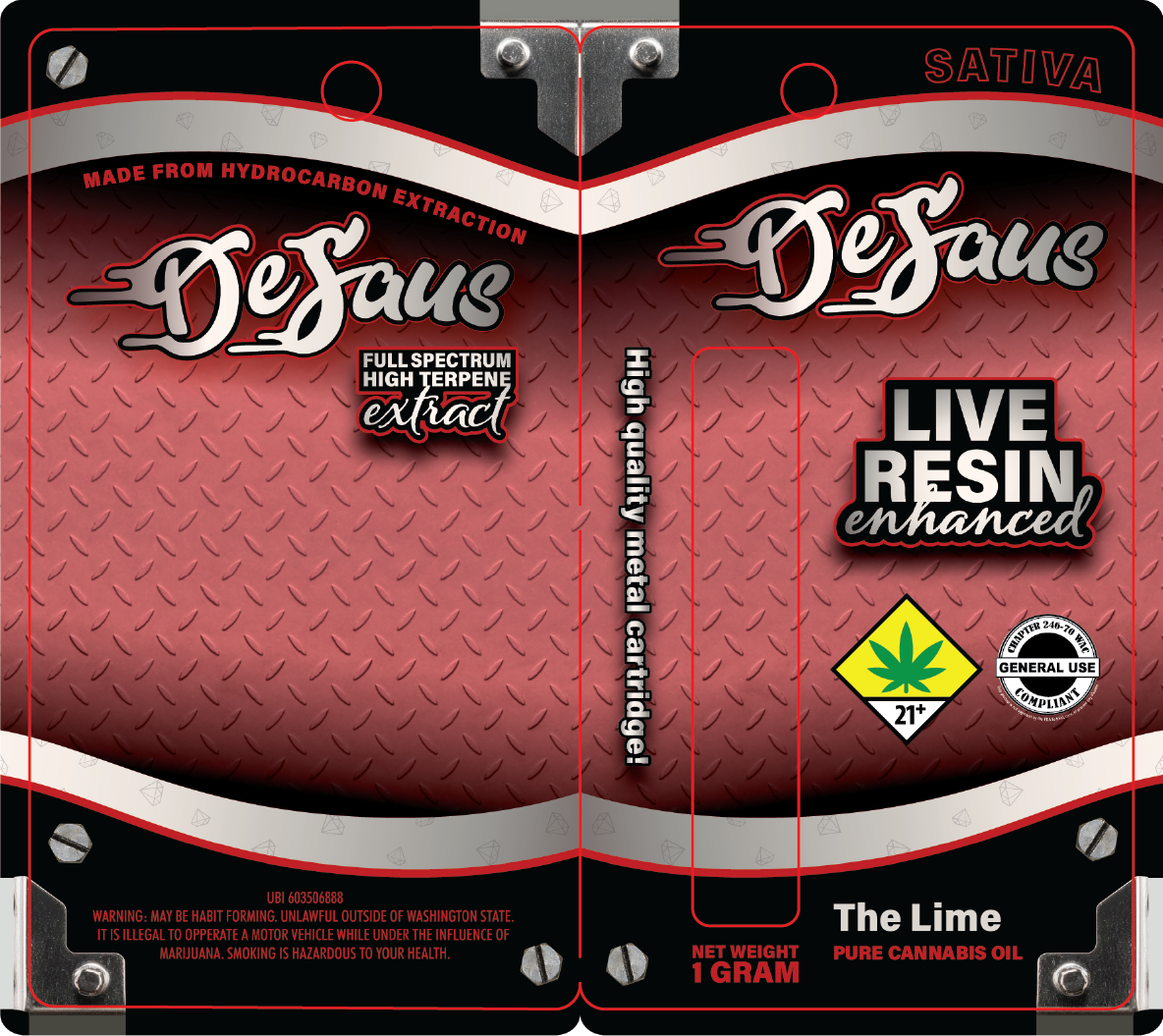 De Saus Metallic LRE Vape