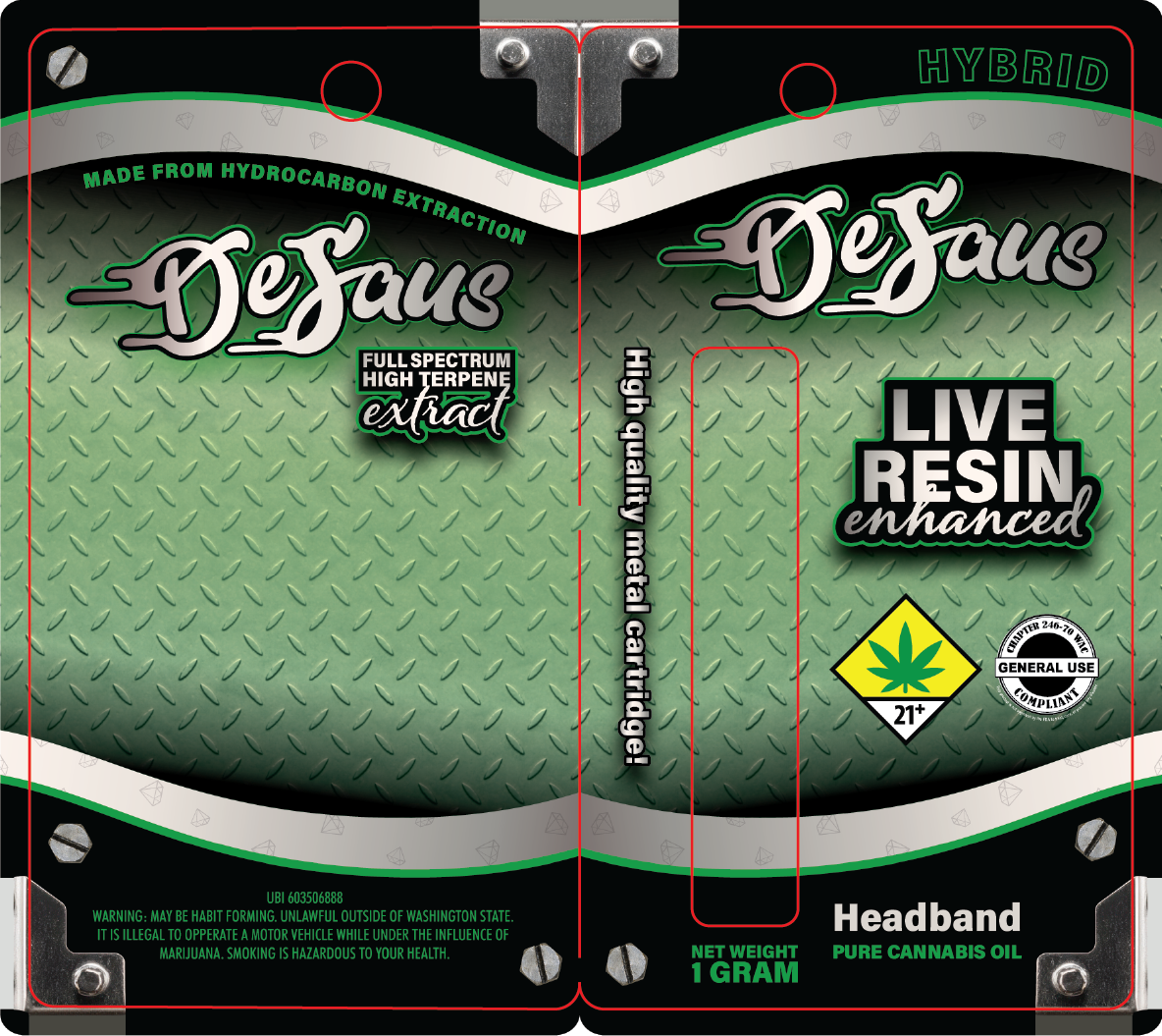 De Saus Metallic LRE Vape