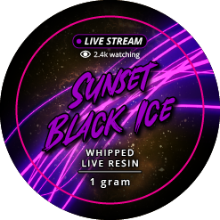 Live Stream 1.5in Dab Jar Lid Round