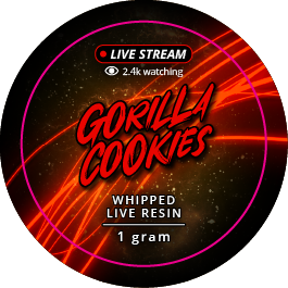 Live Stream 1.5in Dab Jar Lid Round