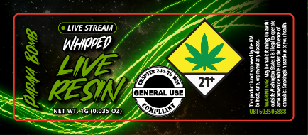 Live Stream Dab Jar Wrap