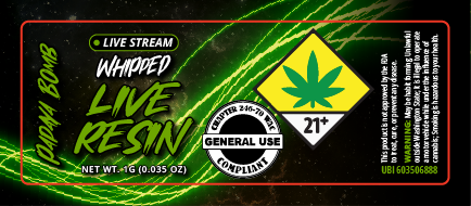 Live Stream Dab Jar Wrap