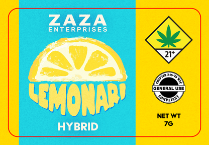 ZAZA Enterprizes 3x2 Labels