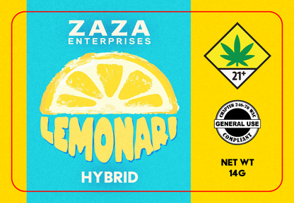 ZAZA Enterprizes 3x2 Labels