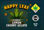 Happy Leaf 3x2 Labels