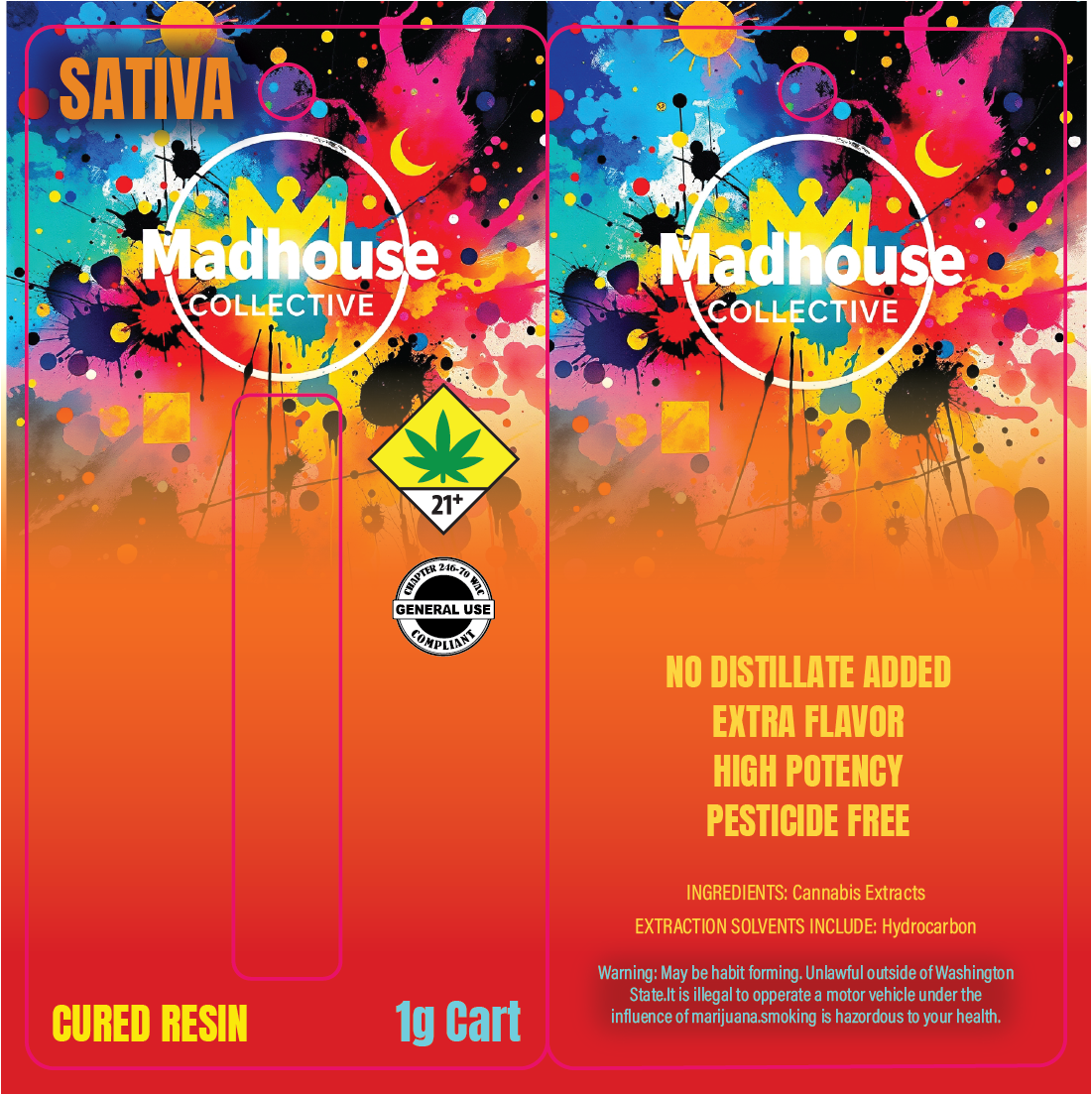 Mad House Collective Cured Resin Vape