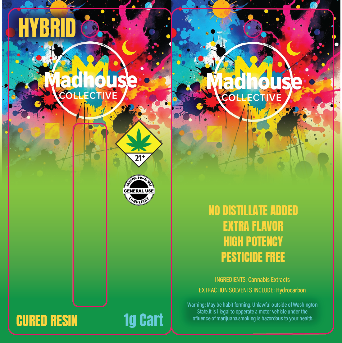 Mad House Collective Cured Resin Vape