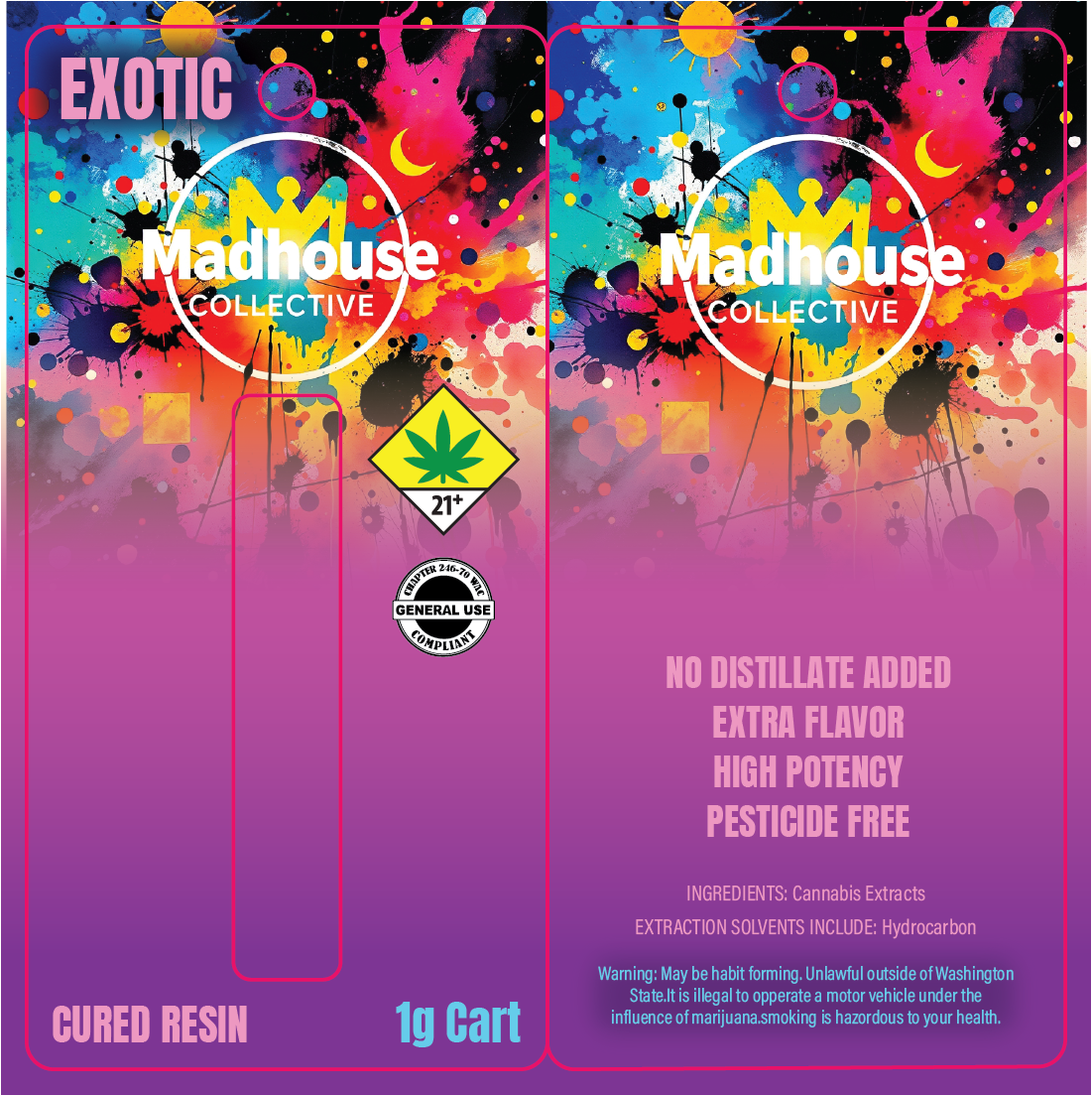 Mad House Collective Cured Resin Vape