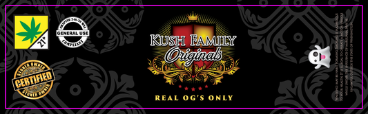 Kush Family Originals Jar Label