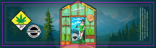 Country Kush Jar Label