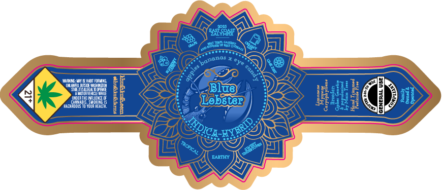 Khush Kush Exclusive Jar Label