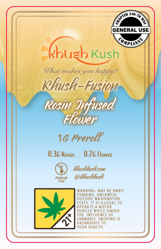 Khush Kush Fusions Joint Tube Labels
