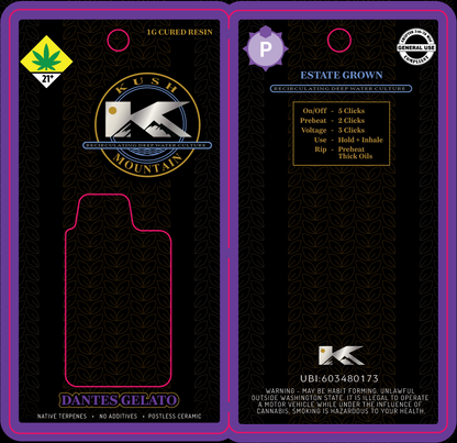 Kush Mountain Cannabis BC Disposable