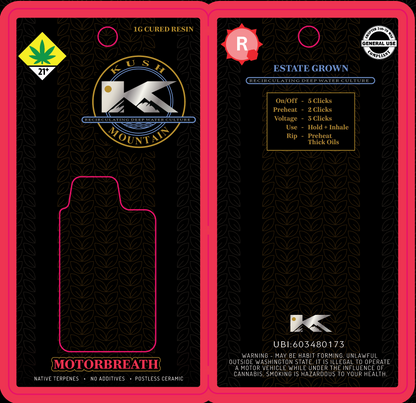 Kush Mountain Cannabis BC Disposable