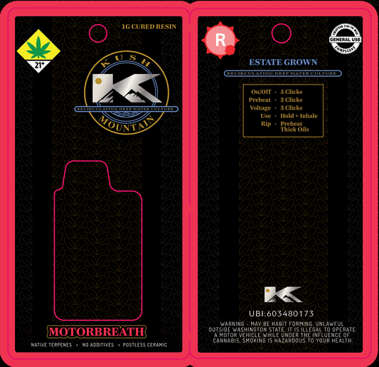 Kush Mountain Cannabis BC Disposable