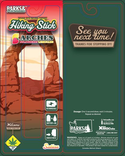 Parks & Rec Hiking Stick Opex Disposable