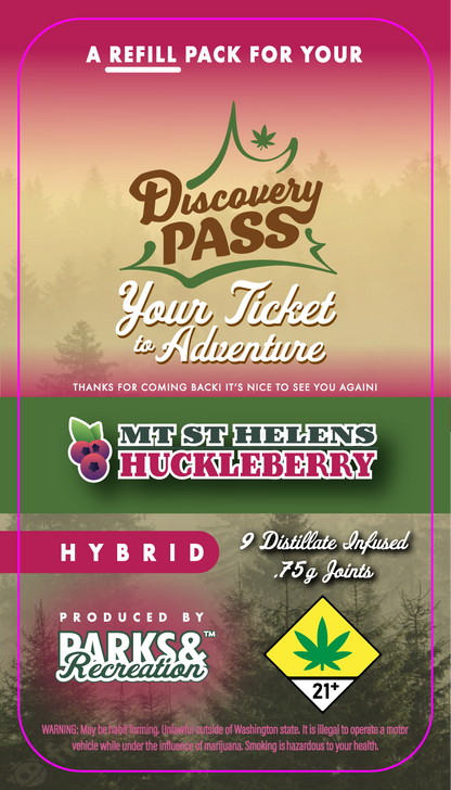 Parks & Rec Preroll Refill Labels