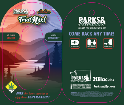 Parks & Rec Trail Mix Disposable