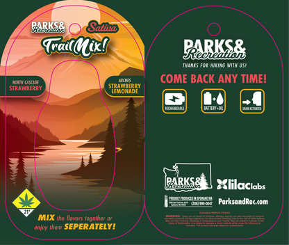 Parks & Rec Trail Mix Disposable