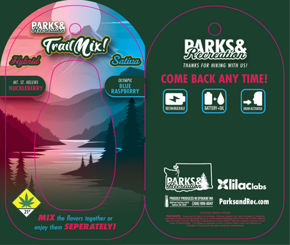 Parks & Rec Trail Mix Disposable