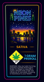 Neon Pines Joint Tube Labels