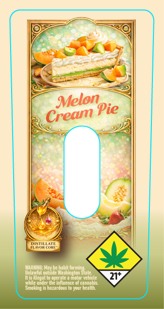 Core Baked & Infused Joint Tube Labels