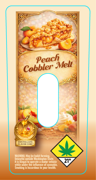 Core Baked & Infused Joint Tube Labels