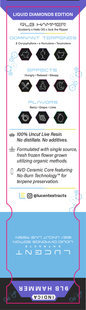 Lucent Live Resin Liquid Diamonds Vape Label