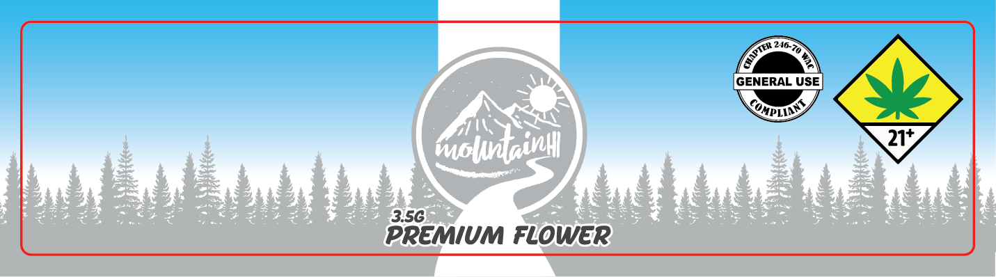 Mountain Hi Jar Labels