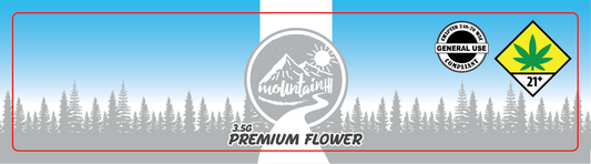 Mountain Hi Jar Labels