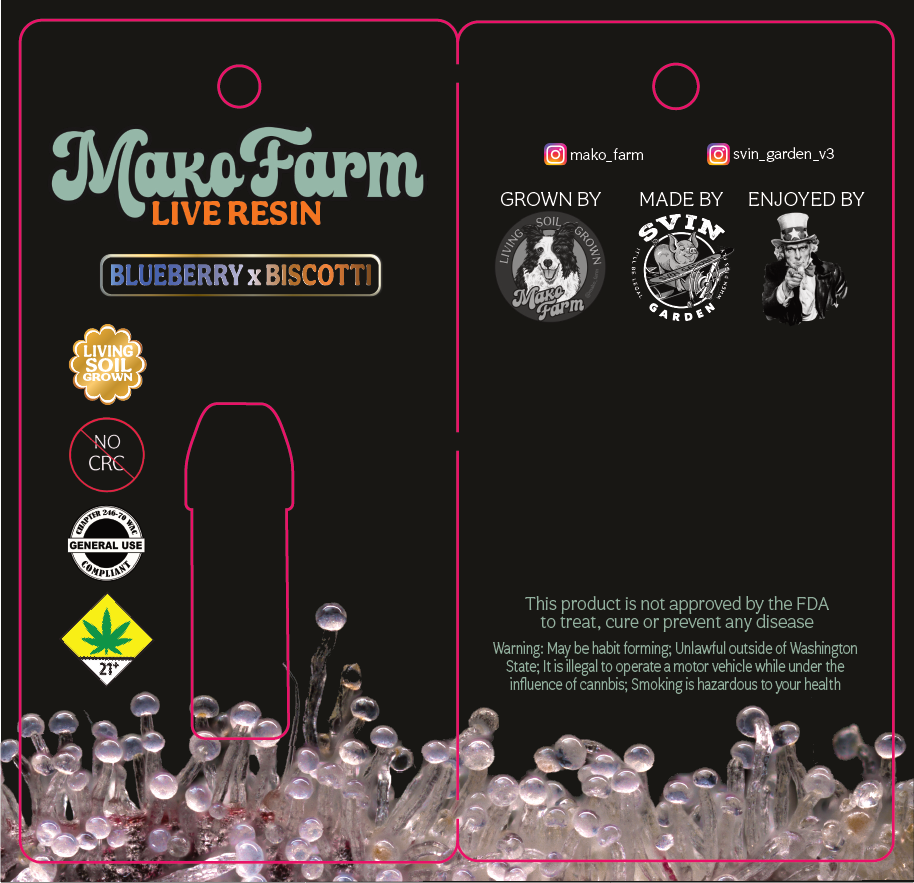 Mako Farm Live Resin Vape