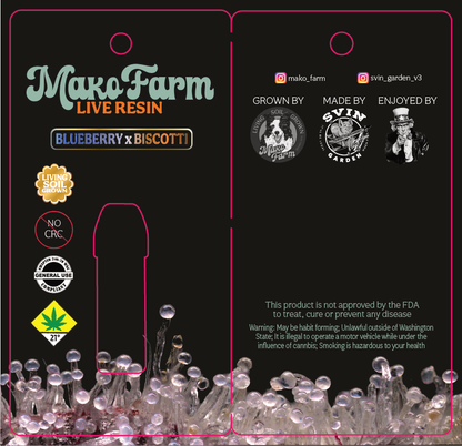 Mako Farm Live Resin Vape