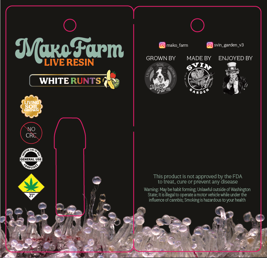 Mako Farm Live Resin Vape
