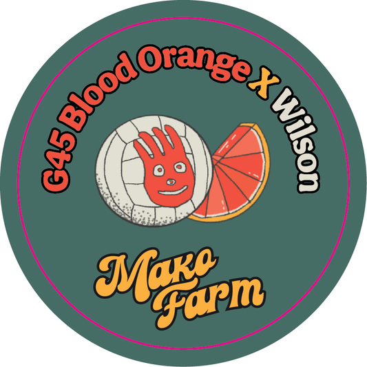 Mako Farms 2.4375" Round Stickers