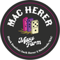 Mako Farms 2.4375" Round Stickers